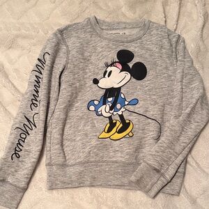 Abercrombie Kids Minnie Mouse Sweatshirt size 9/10